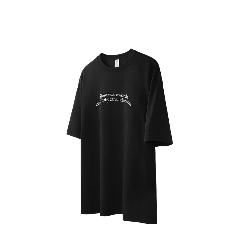 Custom Oversized Cotton T-Shirt with Puff Print Design for Men 2