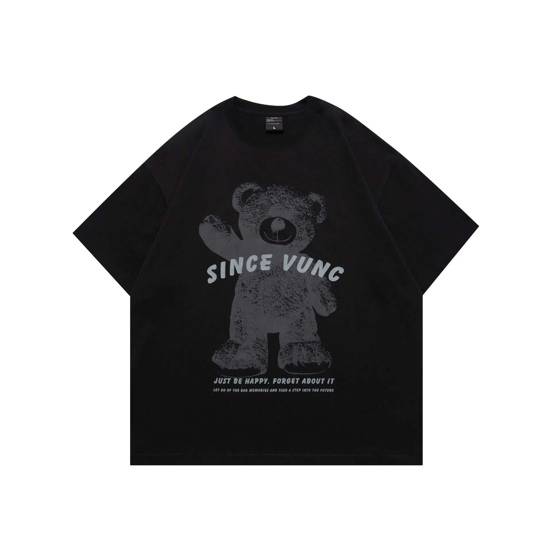 T-shirt oversize personnalisé en coton grande taille pour hommes 2