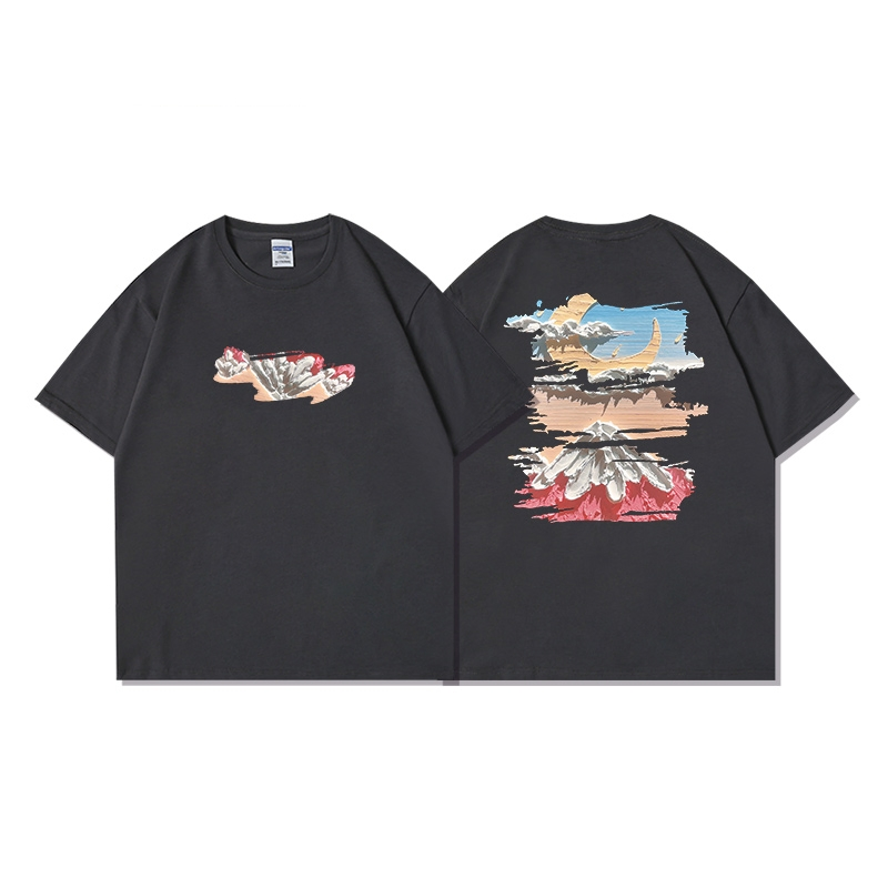 Custom 100% Cotton T-Shirt - Wholesale Men's Round Neck Tee 4