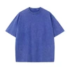 Großhandel für individuell gestaltete Unisex-T-Shirts aus 100 % Baumwolle mit Logo – unbedrucktes, vorgewaschenes T-Shirt 2