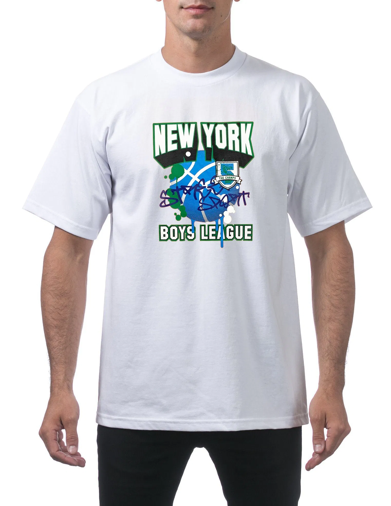 Camiseta unisex personalizada de algodón de talla grande, extragrande, con estampado y bordado. 3