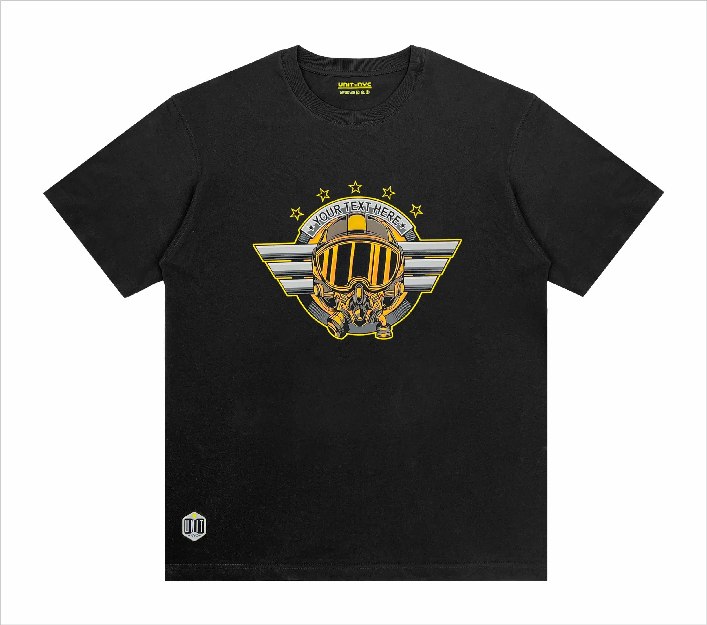 Oversized-T-Shirt für Herren aus 100 % Baumwolle in Übergröße – individuell bedruckbar per Sublimationsdruck 7