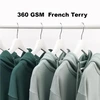 Özel Tasarım Pamuklu Fransız Havlu Kumaşından Kapüşonlu Sweatshirt - Toptan Fiyat 2