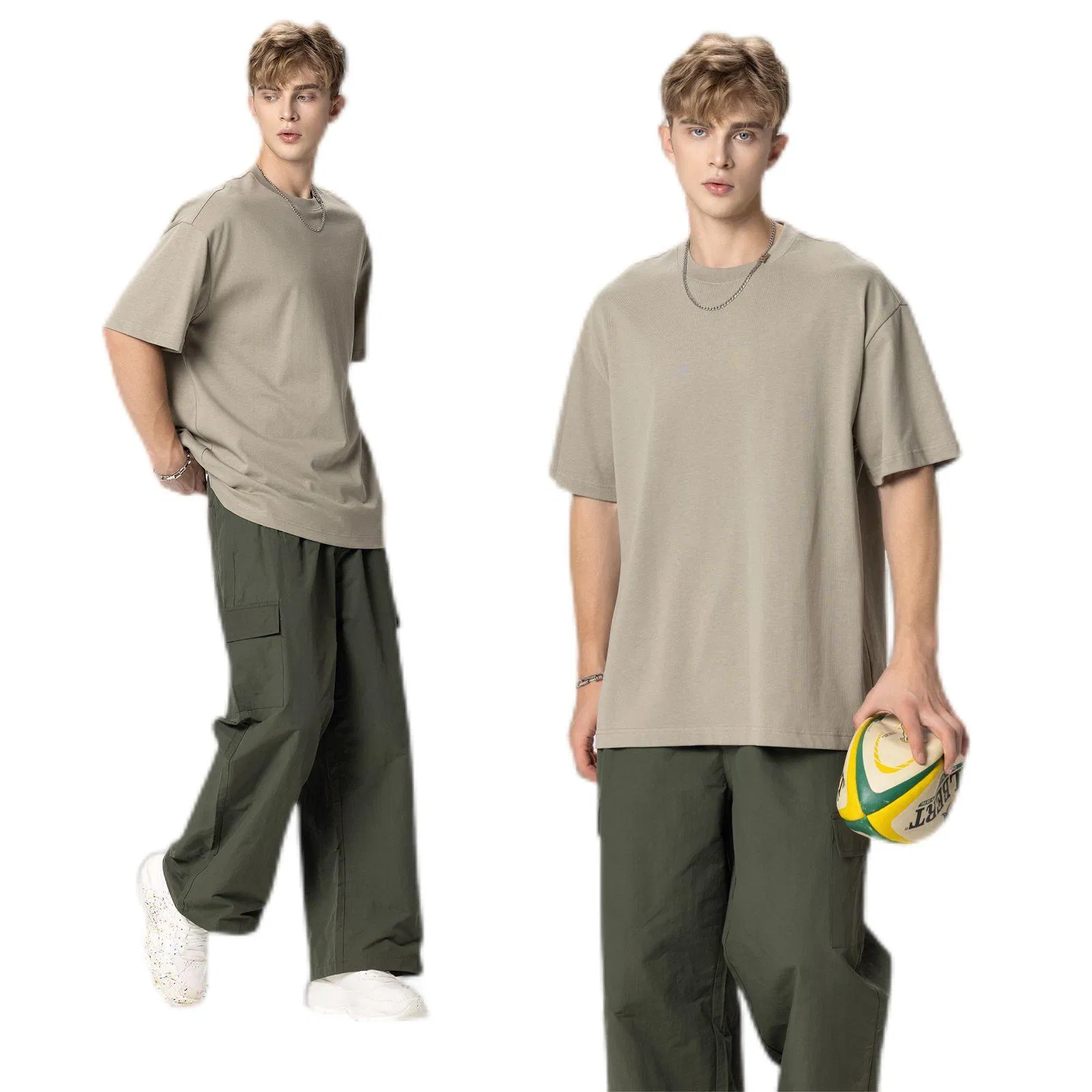 Custom 100% Cotton Tshirt - Wholesale Clothing for Men 7