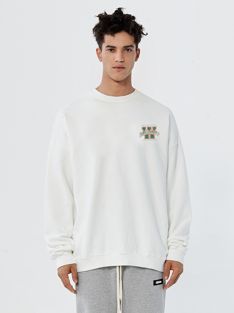 Sudadera de cuello redondo de felpa francesa personalizada - 100% algodón, unisex, venta al por mayor 3