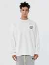 Sudadera de cuello redondo de felpa francesa personalizada - 100% algodón, unisex, venta al por mayor 3