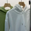 Sweat à capuche unisexe uni personnalisé - Coton de haute qualité XXXXL 5