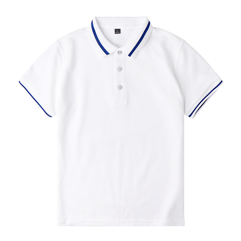 Custom Cotton T-Shirt Screen Printing Logo - High Quality Polo Shirt 4