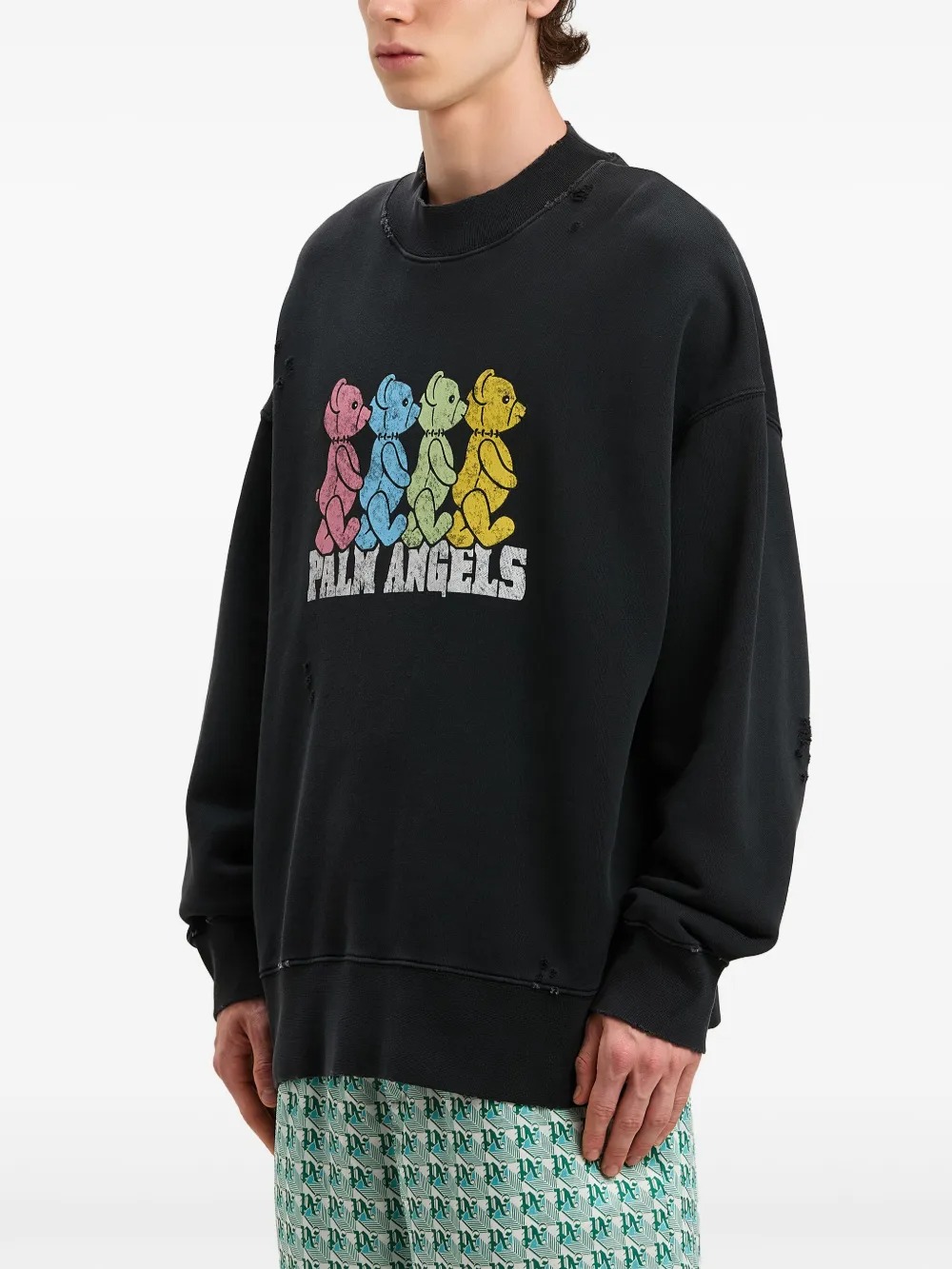 Custom Clothing Manufacturer Digital Printing Graphic Crewneck 280g Cotton Streetwear-CNSS001 5