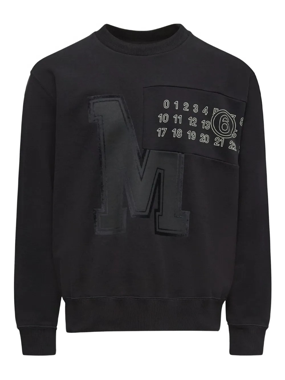 Custom Clothing Manufacturer Digital Printing Graphic Crewneck  Panelled 290g Cotton Streetwear-CNSS003