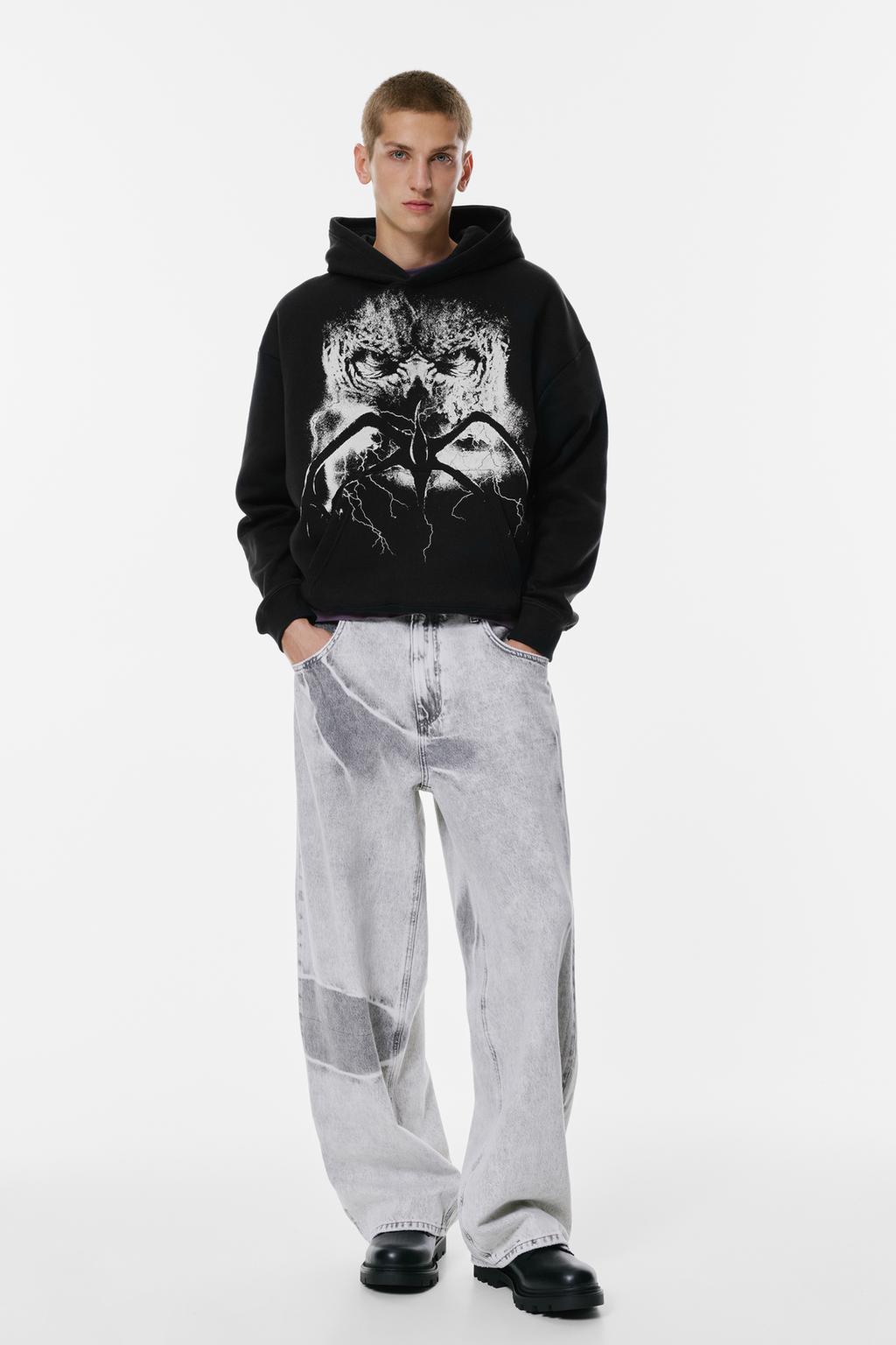 Custom Clothing Manufacturer Digital Printing Graphic 340g Cotton Hoodie 4