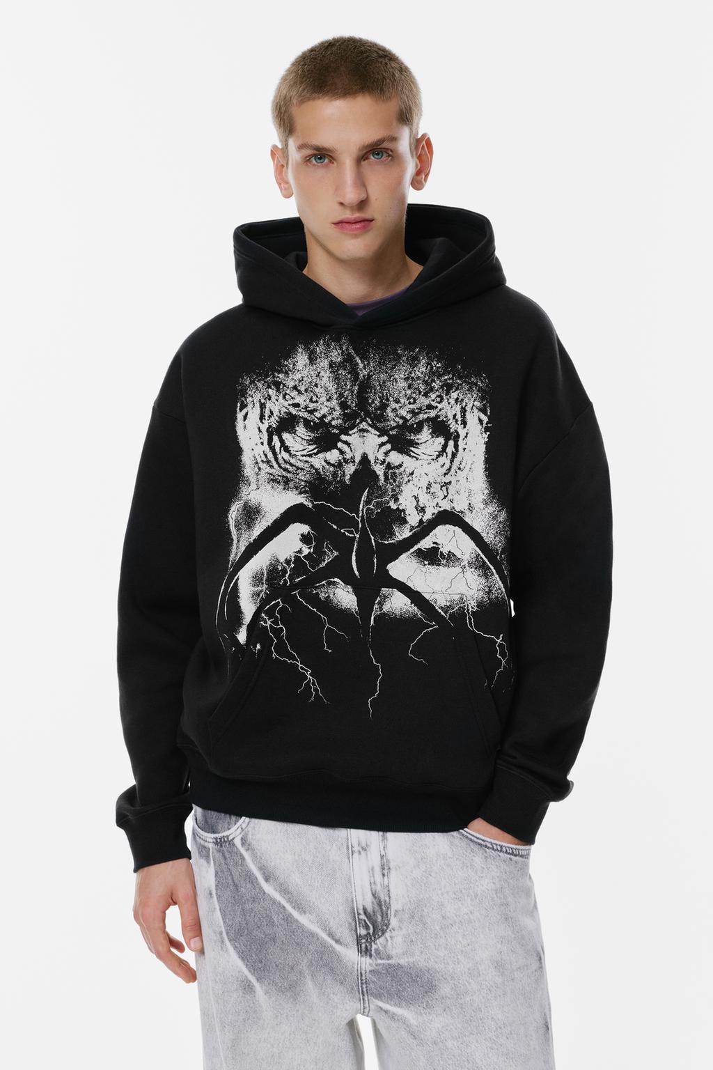 Custom Clothing Manufacturer Digital Printing Graphic 340g Cotton Hoodie 3
