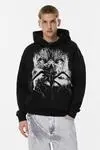 Custom Clothing Manufacturer Digital Printing Graphic 340g Cotton Hoodie 3