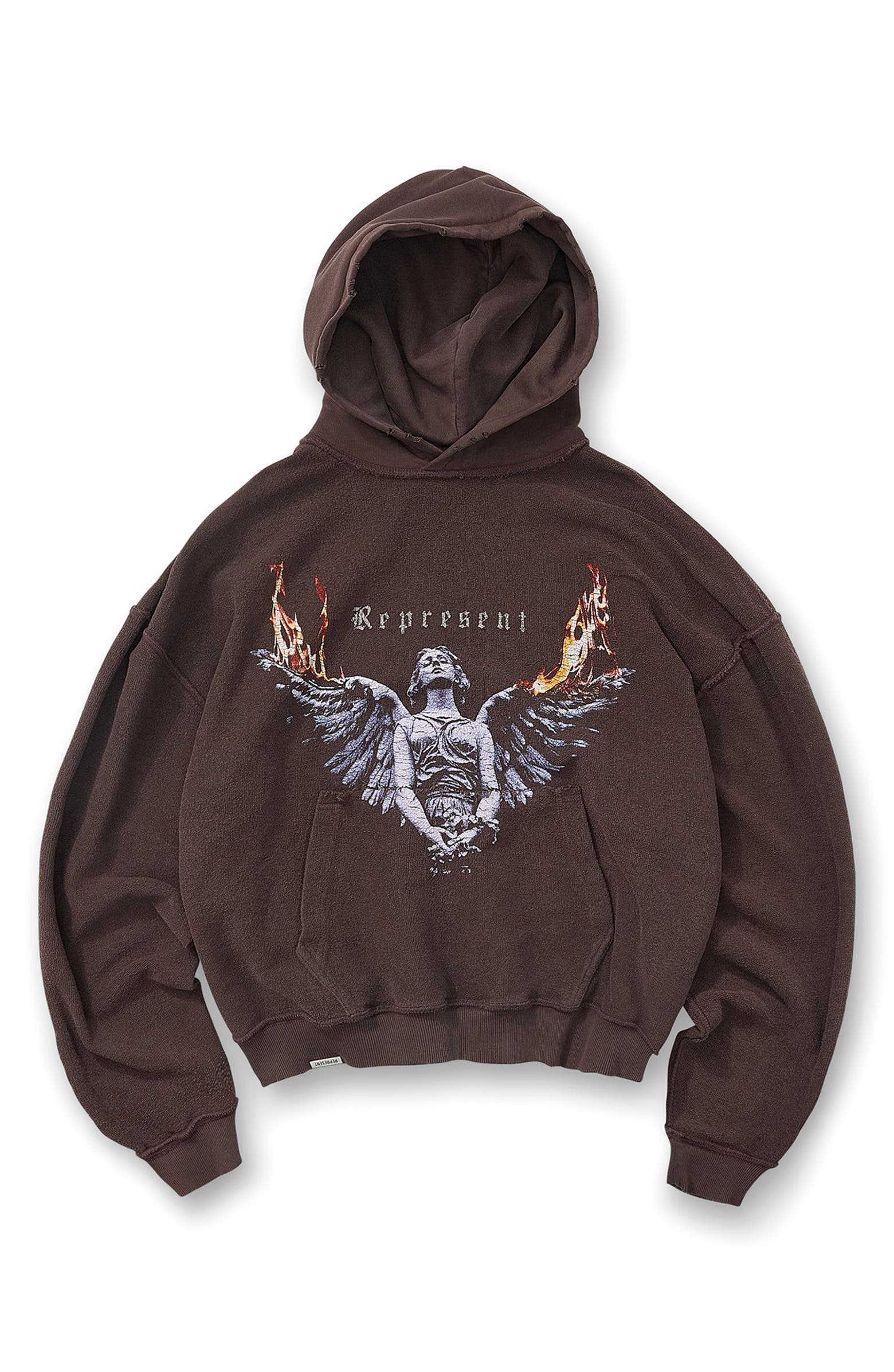 Custom Clothing Manufacturer Digital Printing Graphic Distressed 420g Cotton Hoodie with Pocket