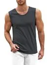 เสื้อกล้ามออกกำลังกายแขนสั้นคอกลมผ้าวิสโคสไผ่ 180 กรัม - BBTS004 3