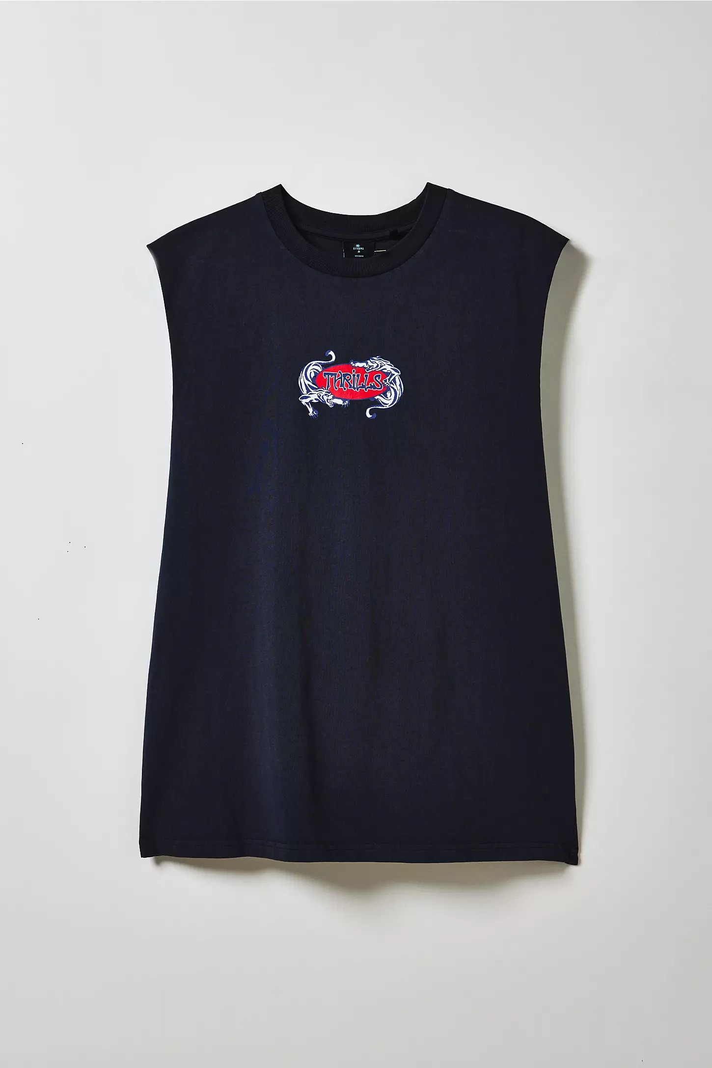 170g DTF Graphic Musclet Crew Neck Cotton Tank Top Shirt-TTTS3