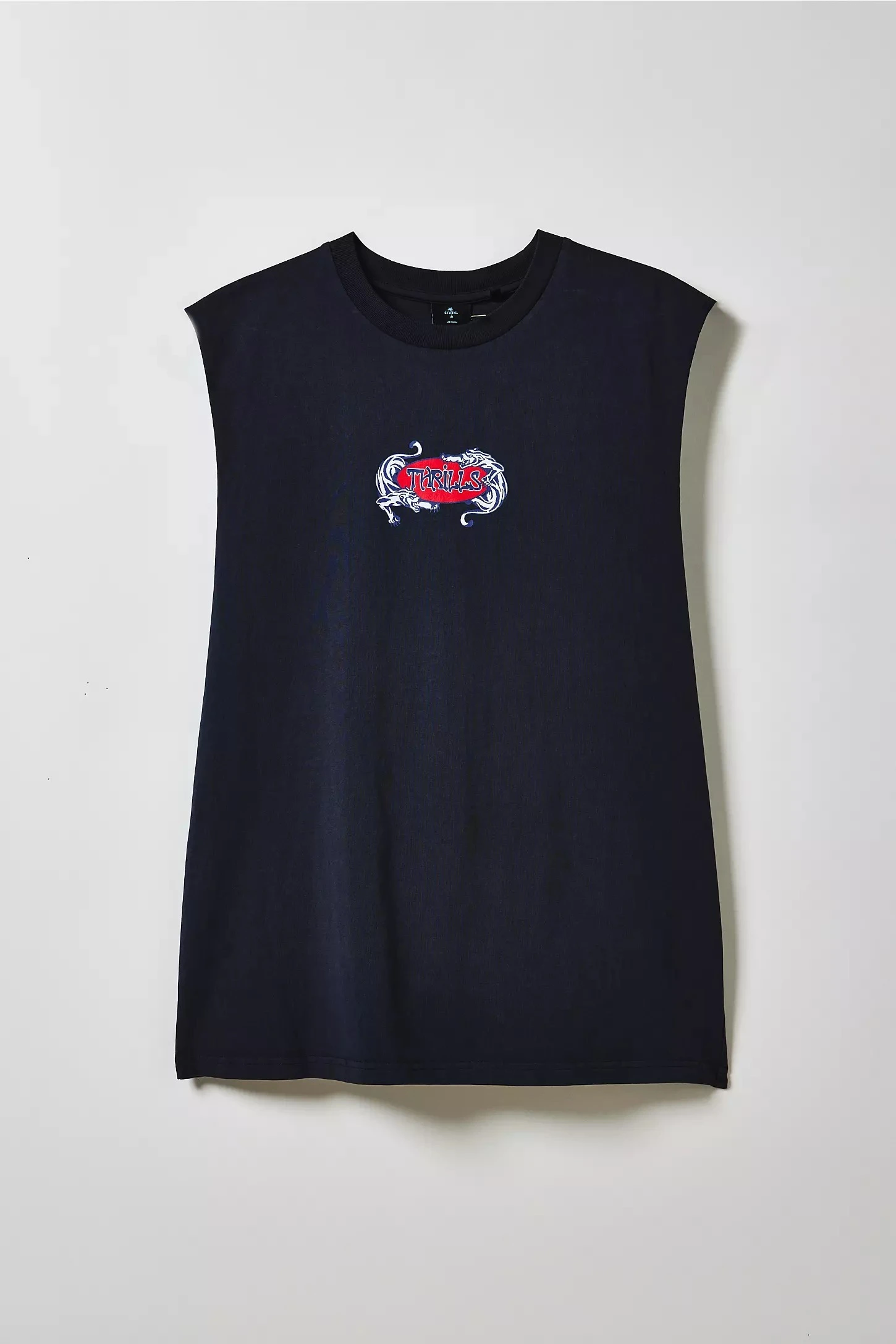 Camiseta regata de algodão com gola redonda e estampa DTF Graphic Musclet, 170g - TTTS3 1