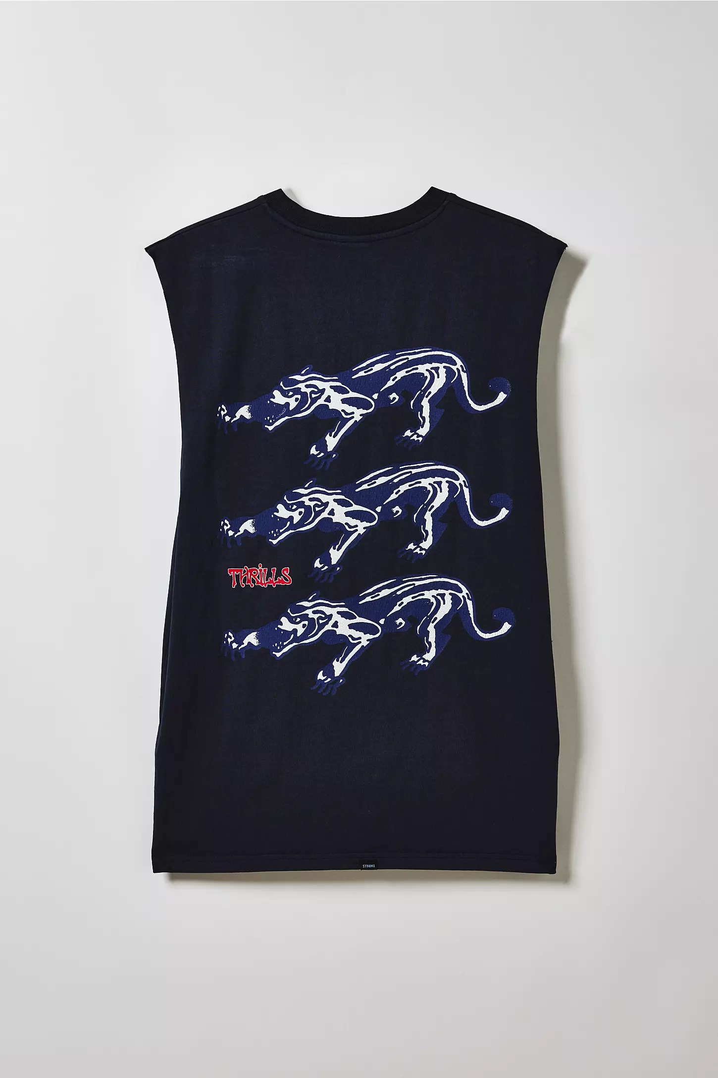 Camiseta regata de algodão com gola redonda e estampa DTF Graphic Musclet, 170g - TTTS3 2