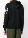 Sudadera con capucha de manga larga estilo urbano, con bordado de tigre saltando, 380 GSM, de forro polar y bolsillo tipo canguro - FHD002 4