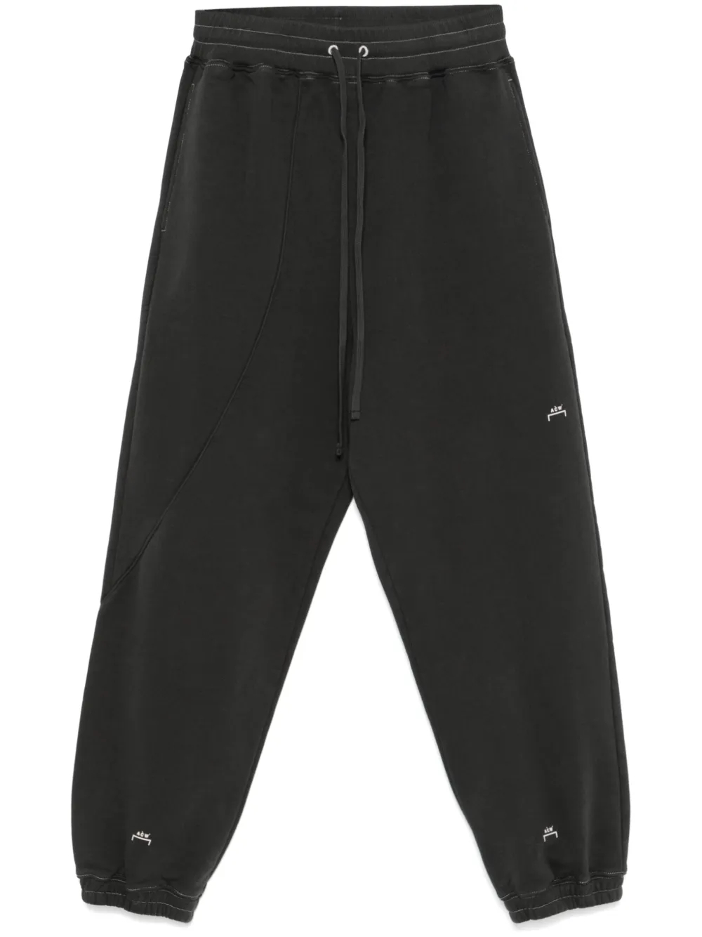 420G Logo Printing Heavyweight Cotton Elasticated Drawstring Waistband Fleece Track Sweatpants with Pockets-SP001