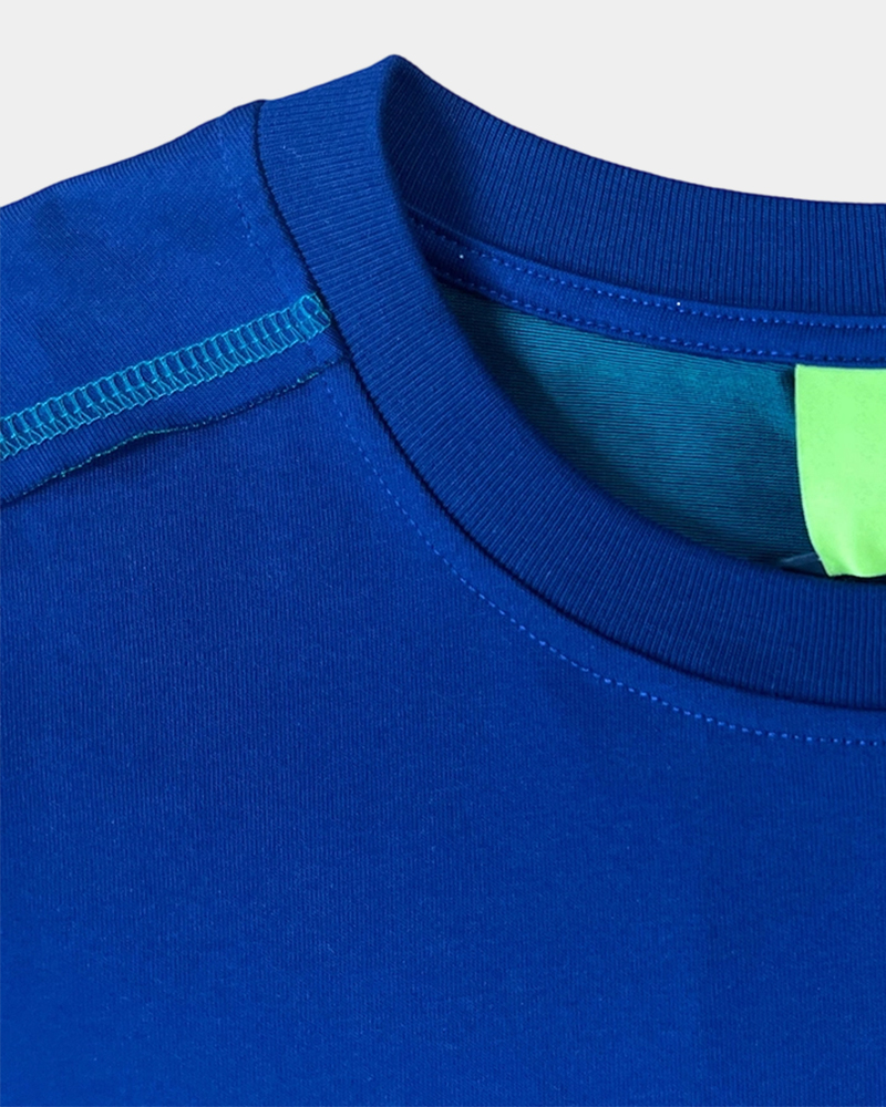 Camiseta de algodón de 240 g con cuello redondo y estampado digital de ropa personalizada TS008 2