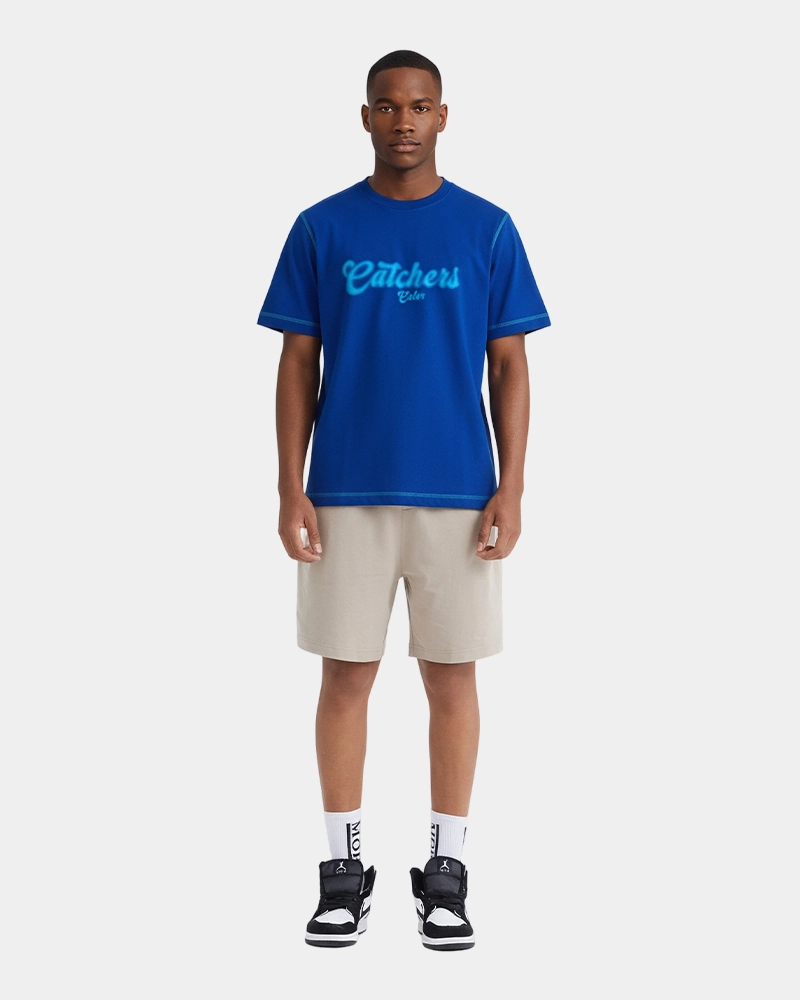 Camiseta de algodón de 240 g con cuello redondo y estampado digital de ropa personalizada TS008 1
