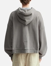 400G Heavyweight Cotton Cropped Drawstring Hoodie 3