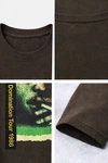 Camiseta gráfica Domination Tour marrón de 240 g/m² 6