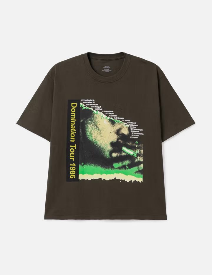 Camiseta gráfica Domination Tour marrón de 240 g/m² 2