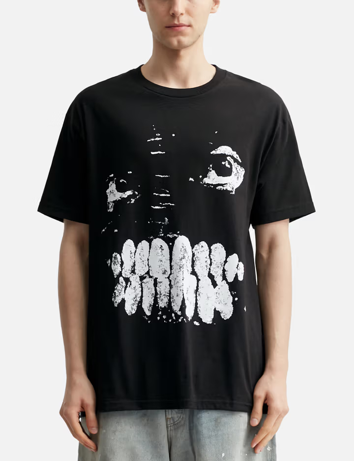 เสื้อยืดแขนสั้นลายฟันดำ 230 แกรม 1
