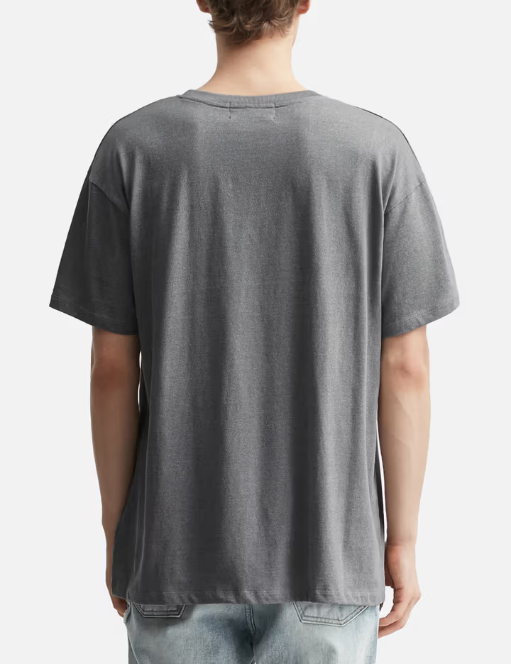 เสื้อยืดแขนสั้นทรงโอเวอร์ไซส์ YEONJUN GGUM X 230GSM สีเทา 5