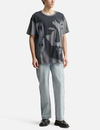 เสื้อยืดแขนสั้นทรงโอเวอร์ไซส์ YEONJUN GGUM X 230GSM สีเทา 4