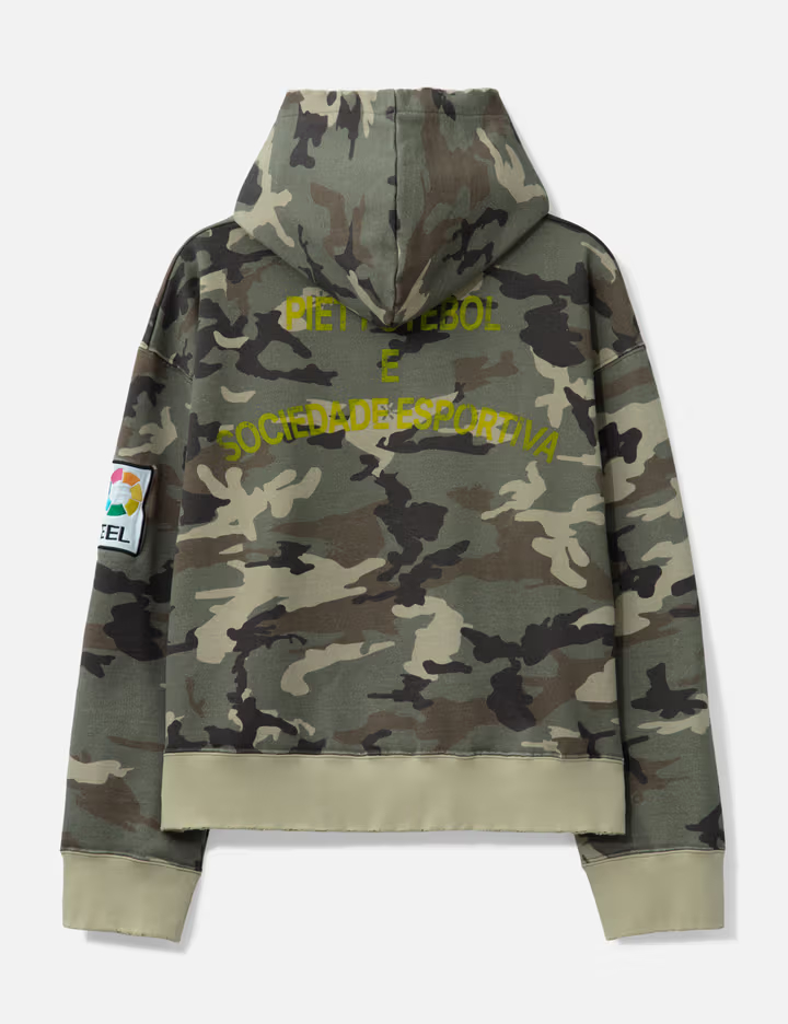 Moletom pesado com estampa camuflada e efeito desgastado, 550 g/m² 3