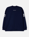 Maillot de football américain homme bleu marine 150 g/m² avec numéro et manches raglan 3
