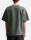 Camiseta técnica de poliéster gris de 170 g/m² para hombre con dobladillo ajustable y revestimiento impermeable. 5