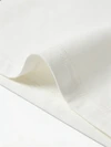 Men's Salt White 300GSM Heavyweight Cotton Mock Neck White T-Shirt 6