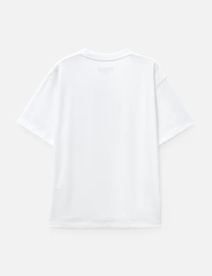 T-shirt da uomo in cotone pesante bianco 320 g/m² con grafica tribale del drago 3