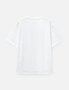T-shirt da uomo in cotone pesante bianco 320 g/m² con grafica tribale del drago 3