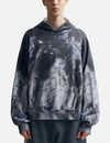 Herren-Kapuzenpullover in Cool Grey (320 g/m²) mit Allover-Print und Stickereien 1