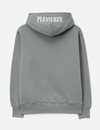 Sweat à capuche unisexe gris 338 g/m² en polaire brossée, imprimé pierres précieuses et logo brodé au dos 3