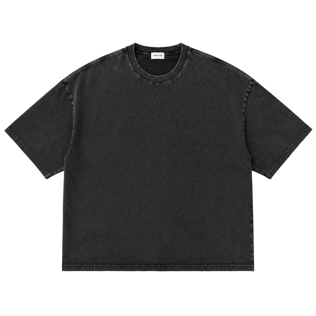 290GSM Heavyweight Acid Washed Oversized T-Shirt
