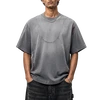 280GSM Enzyme Wash Contrast Stitch Oversized T-Shirt 4