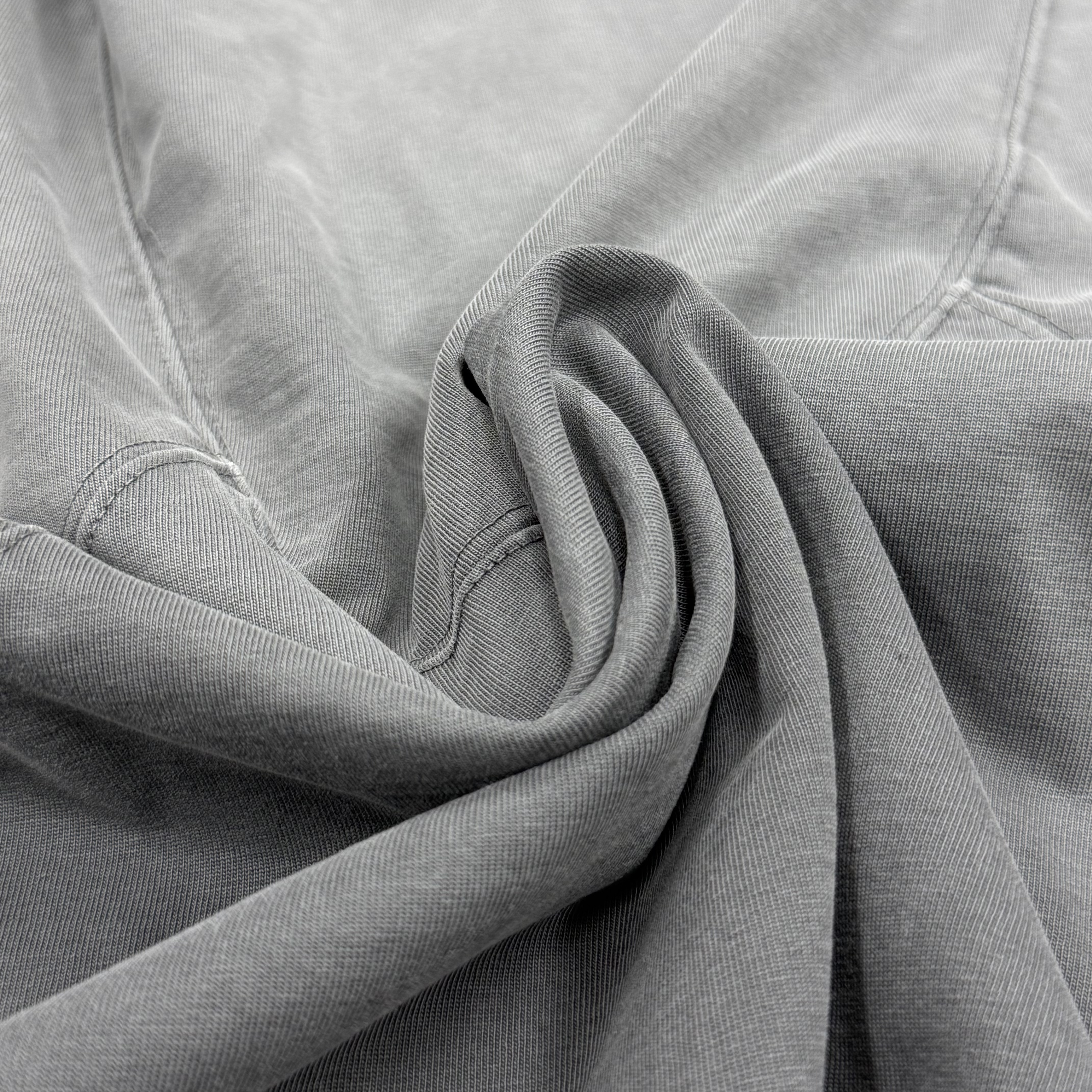 280GSM Enzyme Wash Contrast Stitch Oversized T-Shirt 2