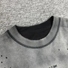 T-shirt oversize 340GSM Spray Monkey Wash Gradient Distressed 7