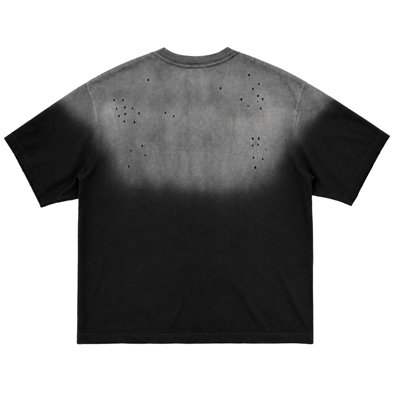 T-shirt oversize 340GSM Spray Monkey Wash Gradient Distressed 3