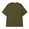 Camiseta de gola redonda em algodão premium 220GSM 2