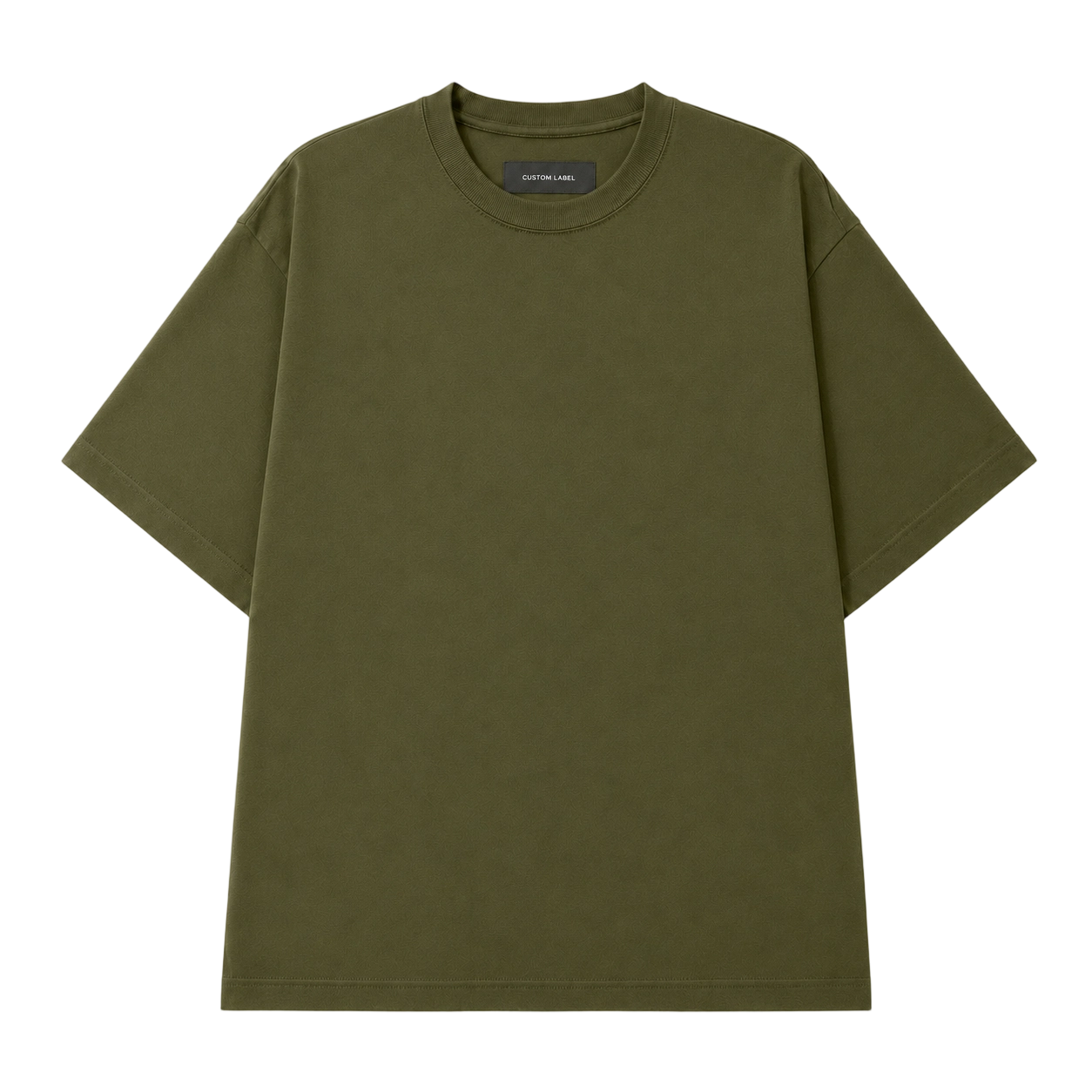 220GSM Premium Cotton Crew Neck T-Shirt