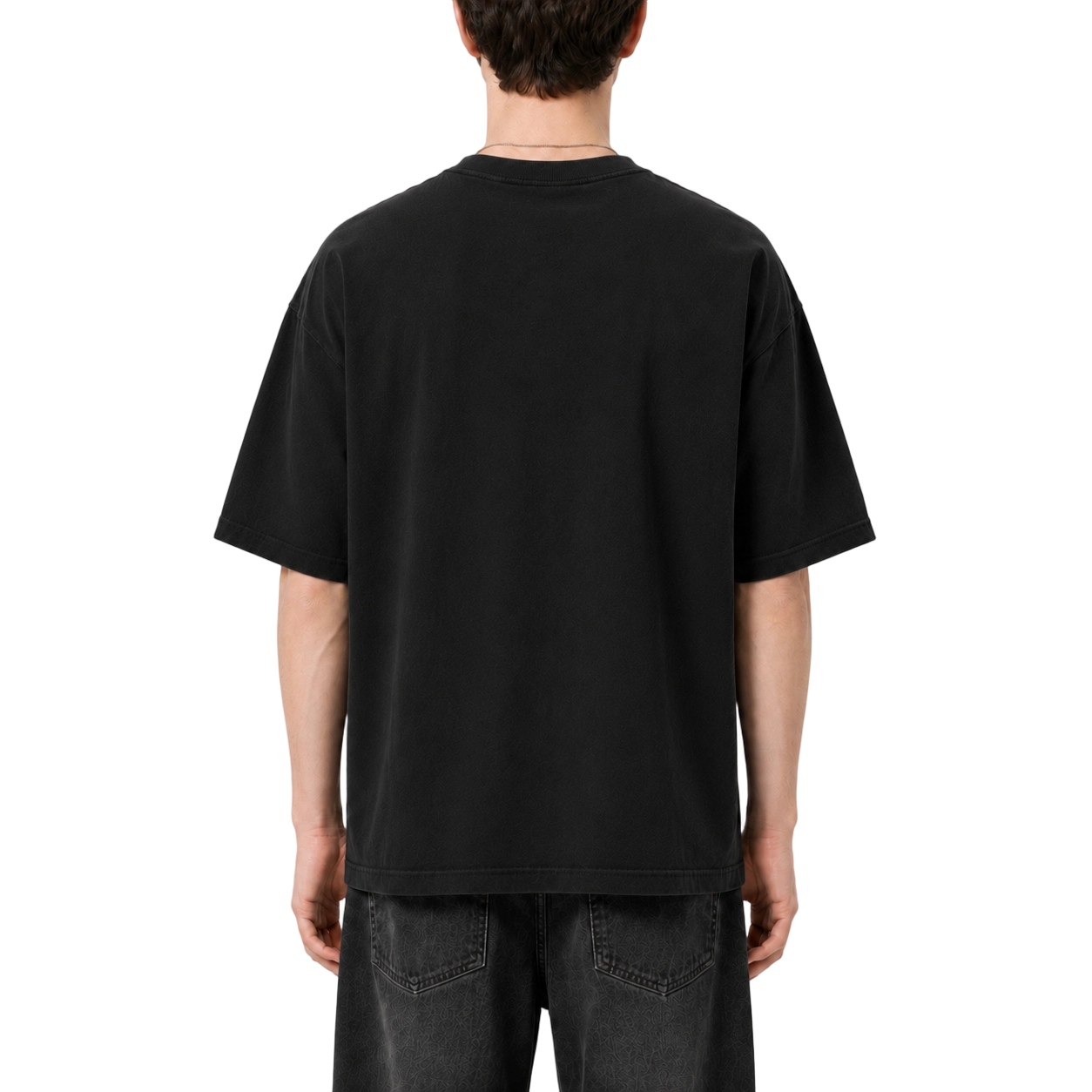 240GSM ヘビーウェイトコットン クルーネックTシャツ 4