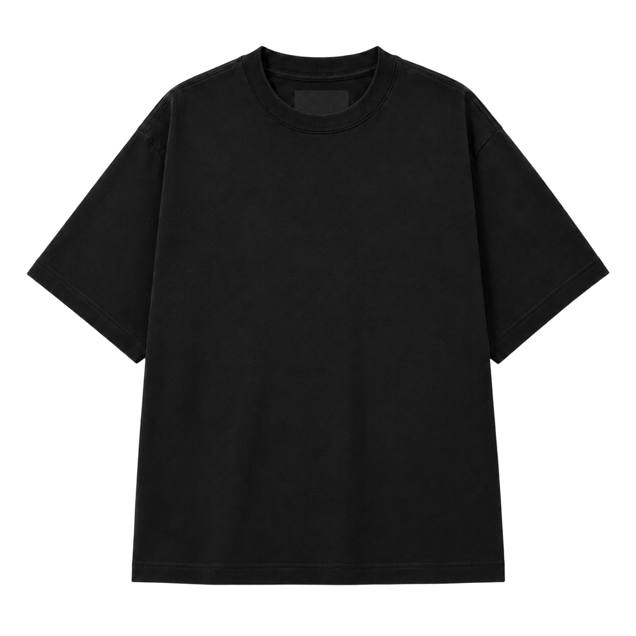 240GSM Heavyweight Cotton Crew Neck T-Shirt