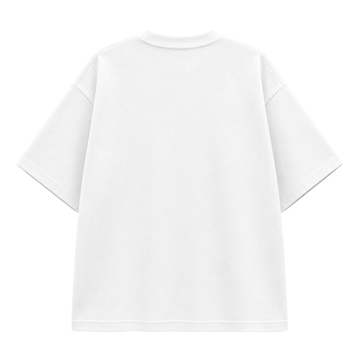 300GSM Heavyweight Cotton Crew Neck T-Shirt 2